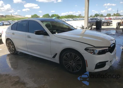 2018 BMW 530E из США, поврежденный, VIN WBAJA9C54JB034216